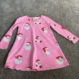 TBBC Pink Santa Kids Dress